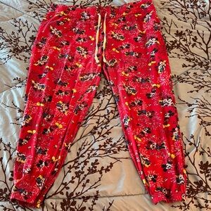 Disney Mickey & Minnie 4th of July AOP Jogger style Pajama sweatpants